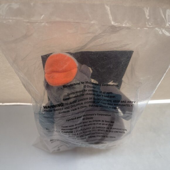 Big Al Country Bears Happy Meal Toy 2002 McDonalds New Plush #2 Disney Vintage - Picture 8 of 12